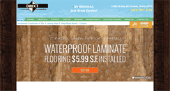 Desktop Screenshot of directcustomfloors.com